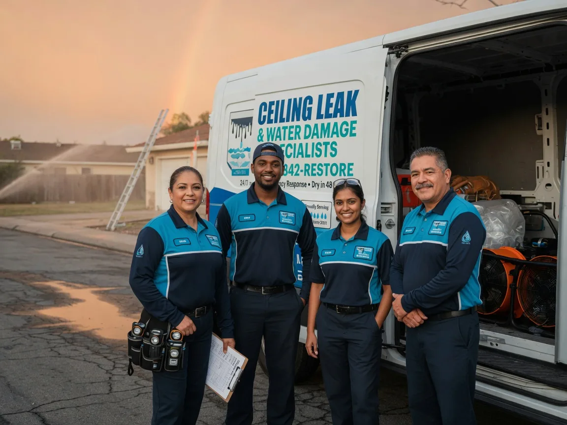 Ceiling Leak Cleanup company in Smithmill, PA