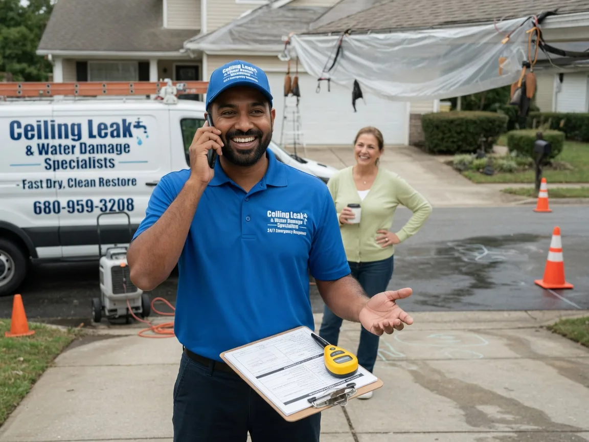 Ceiling Leak Cleanup Smithmill, PA FAQs